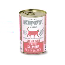 Консервы Kippy Pate Salmon Sterilised для стерилизованных котов, паштет с лососем, 400 г