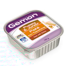 Консерви Gemon Dog Wet Puppy & Junior для цуценят, паштет, з індичкою, 150 г