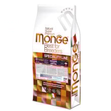 Сухий низькозерновий корм Monge Dog Be Wild Low Grain для цуценят, з олениною, 15 кг