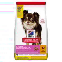 Сухий корм Hill's Science  Plan Adult Light Small & Mini для собак, з куркою, 1.5 кг