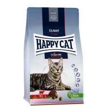 Сухой корм Happy Cat Culinary Adult Voralpen Rind для взрослых кошек, с говядиной, 10 кг