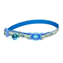 Безпечний нашийник Coastal Fashion Safe Cat Collar для котів, світловідбиваючий, блакитний, 1×20-30 см