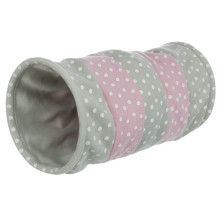 Игровой тоннель Trixie для кошек, флис, 25×50 см, разноцветный
