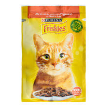 Влажный корм Purina Friskies для кошек, с печенью, 85 г