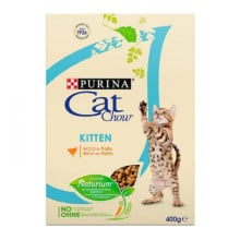Сухой корм Purina Cat Chow Kitten для котят, с курицей, 400 г