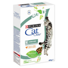 Сухой корм Purina Cat Chow Sterilised для стерилизованных взрослых кошек с курицей, 400 г