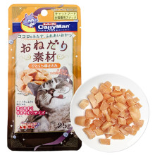 Лакомство CattyMan Chicken Meat для кошек, кусочки мяса курицы, 25 г