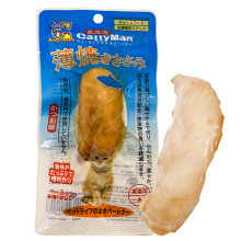 Лакомство CattyMan Chicken Fillet Bonito для кошек, филе курицы с макрелью, 26 г