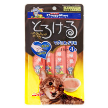Жидкое лакомство CattyMan Tuna&Codfish для кошек, тунец с треской, 4 шт × 16 г