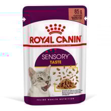 Влажный корм Royal Canin Sensory Taste Gravy для кошек привередливых ко вкусу, кусочки в соусе, 85 г