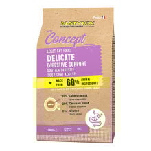 Сухой корм Natyka Concept Cats Adult Delicate для кошек с чувствительным пищеварением, лосось и курица, 2 кг
