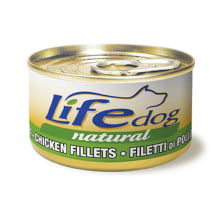 Консерва LifeDog Chicken Fillets для собак від 6 місяців, з курячим філе, 90 г
