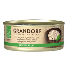 Консервы Grandorf Chicken Breast для кошек, куриная грудка, 70 г