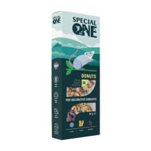 Лакомство Special One пончики для декоративных грызунов, цикорий, арахис, барбарис, 60 г