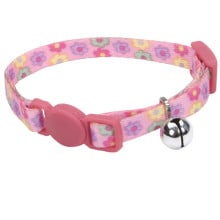 Ошейник Coastal Lit'l Pals Safe Cat для котят, розовый, 0.8×20 см