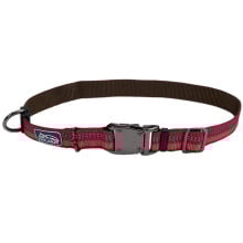 Нейлоновый ошейник Coastal K9 Explorer для собак, малиновый, 2.5×45-65 см