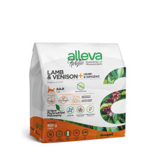 Сухой корм Alleva Holistic Cat Adult Lamb&Venison для взрослых кошек, ягнёнок и оленина, 400 г