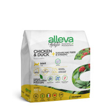 Сухой корм Alleva Holistic Hairball Cat Adult Chicken&Duck для выведения шерсти у кошек, курица и утка, 400 г