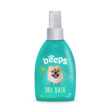 Сухой шампунь Beeps Dry Bath для собак и кошек, с ароматом дыни, 200 мл