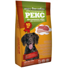 Сухой корм Рекс для активных собак, 10 кг