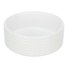 Миска Trixie Ceramic Bowl для собак і кішок, кераміка, біла, 1.6л/20 см