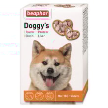 Вітамінізовані ласощі Beaphar Doggy’s Mix для собак, мікс, 180 табл