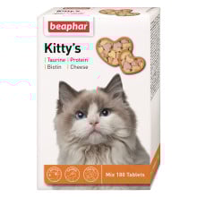 Витаминизированное лакомство Beaphar Kitty's Mix для кошек, микс, 180 табл