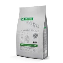 Сухий корм Natures Protection Superior Care White Dogs Adult Small&Mini Breeds для собак, з комахами, 1.5 кг