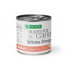 Консерви Natures Protection Superior Care Salmon&Tuna для білих собак всіх порід, суп з лососем та тунцем, 140 г