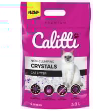 Силікагелевий наповнювач Calitti Crystals для котячого туалету, 3.8 л
