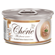 Консервы Cherie Signature для кошек, нежные кусочки курицы в соусе, 80 г