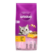 Сухой корм Whiskas для кошек, с курицей, 14 кг