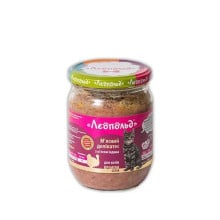 Консервы Леопольд Мясные деликатесы для кошек, с мясом индюка, 500 г