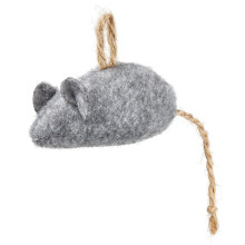 Игрушка Kareline Кокос для животных, из волокнины, с колокольчиком, 6 см