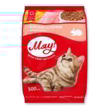 Сухой корм Мяу для кошек, с кроликом, 300 г