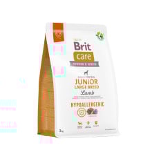 Сухий корм Brit Care Dog Hypoallergenic Junior Large Breed для молодих собак великих порід, з ягням, 3 кг