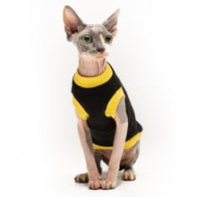 Майка Style Pets Classic black для кошек, размер XS
