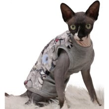 Майка Style Pets Angry Birds для котів, колір сірий, розмір XS
