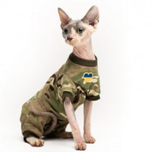 Боді Style Pets SP Multikam теплий, для котів, розмір XS