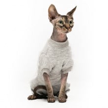 Боді Style Pets Steya для котів, колір сірий, розмір XS