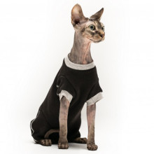 Боді Style Pets ADS для котів, колір чорний, розмір XS