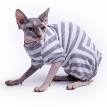 Велюровий боді Style Pets SP Sprinter для котів, розмір XS