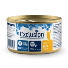 Консервы Exclusion Adult Beef для взрослых кошек всех пород, с говядиной, 85 г