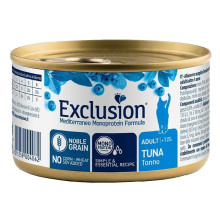 Консервы Exclusion Adult Tuna для взрослых кошек всех пород, с тунцом, 85 г