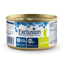 Консервы Exclusion Adult Chicken для взрослых кошек всех пород, с курицей, 85 г