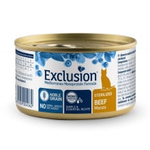 Консервы Exclusion Sterilized Beef для стерилизованных котов, с говядиной, 85 г