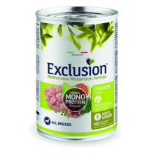 Консерви Exclusion Adult Chicken для дорослих собак усіх порід, з куркою, 400 г