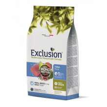 Сухий корм Exclusion Adult Tuna Small Breed для дорослих собак дрібних порід, з тунцем, 500 г