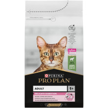 Сухой корм Purina Pro Plan Cat Delicate Lamb для кошек с чувствительным пищеварением, с ягненком, 1.5 кг