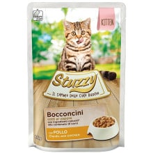 Влажный корм Stuzzy Cat Kitten с курицей, в соусе для котят, пауч, 85 г